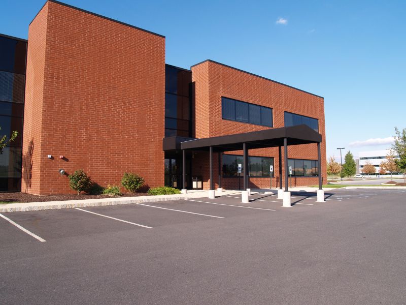 Exterior Brick Staining detail