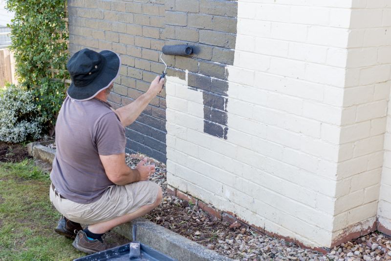 Exterior Brick Staining Service